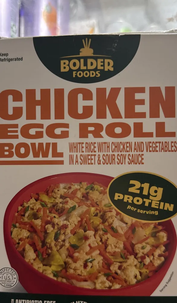 Chicken Egg Roll Bowl