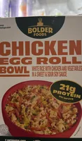 Chicken Egg Roll Bowl