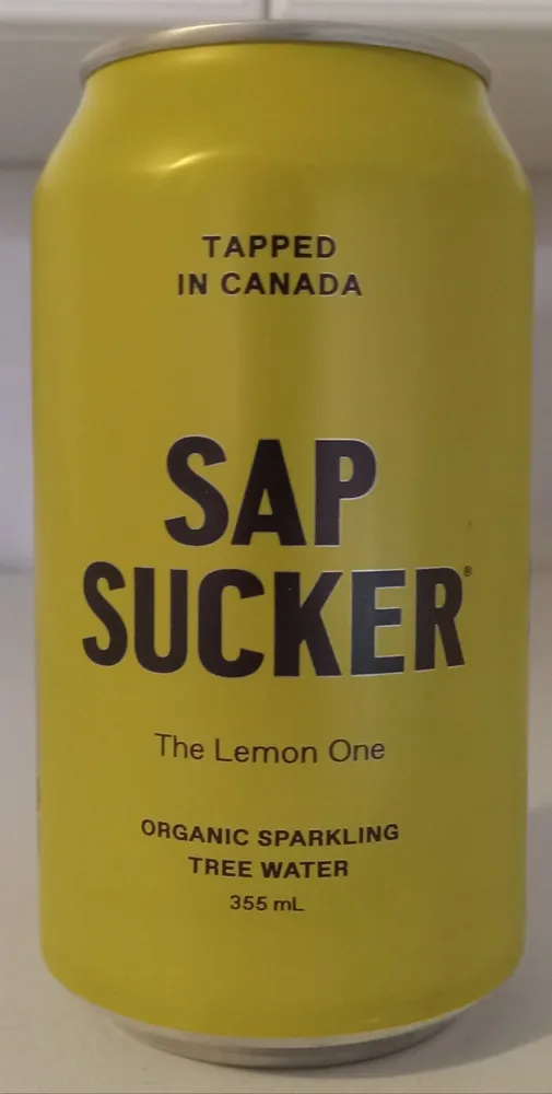 Sparkling Water Sweetened with Organic Maple Sap - The Lemon One