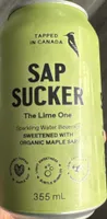 Sparkling Water Sweetened with Organic Maple Sap - The Lime One