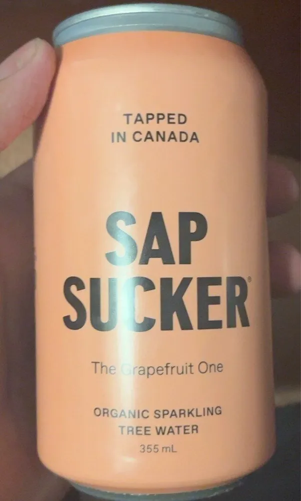 Sparkling Water Sweetened with Organic Maple Sap - The Grapefruit One