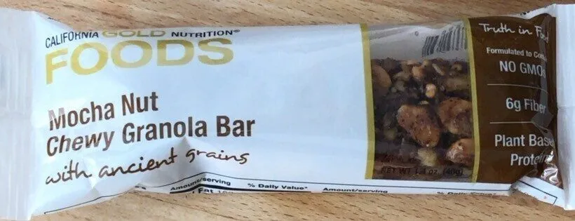 Mocha nut chewy granola