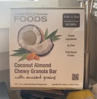 Coconut Almond Chewy Granola Bar