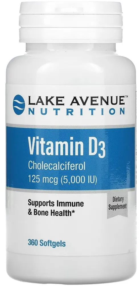 Vitamin D3 cholecalciferol 5000 IU