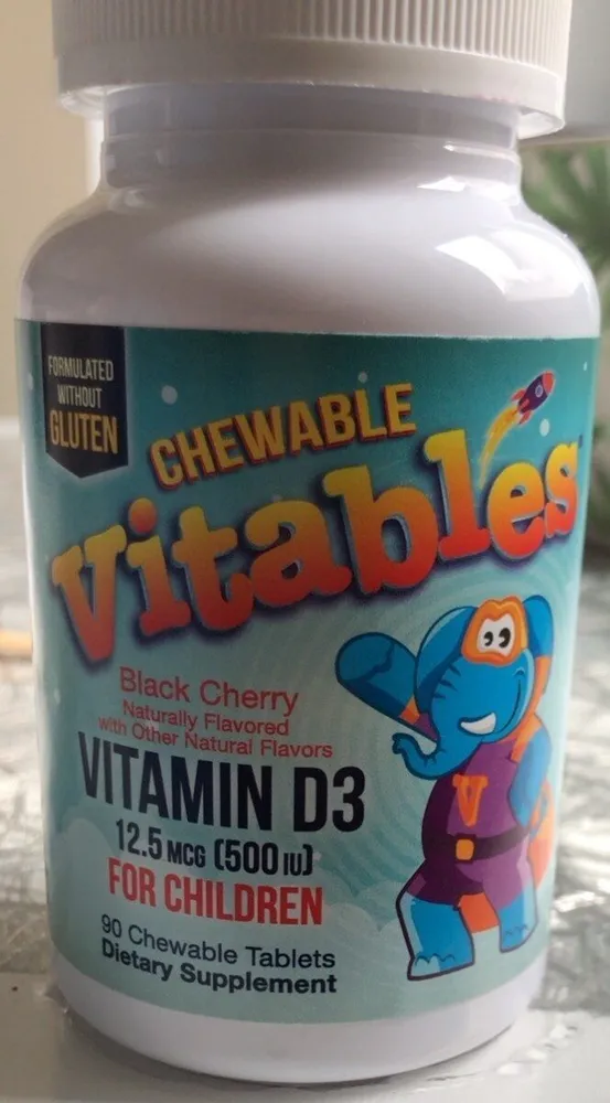 Chewable vitables