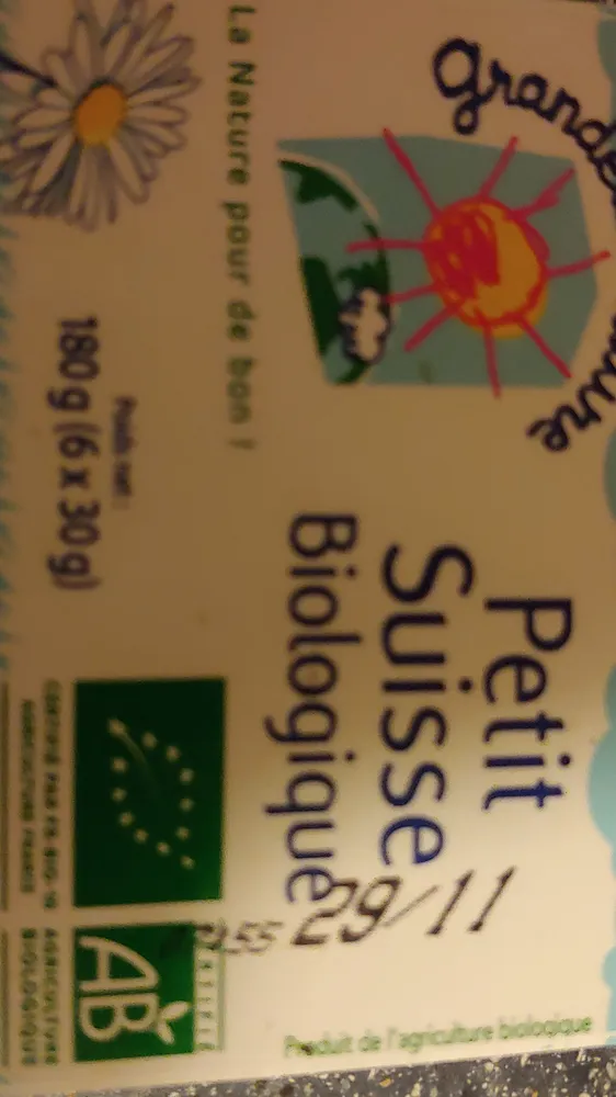 petit suisse biologique