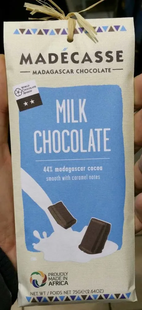 Chocolat au Lait de Madagascar