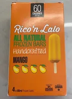 Mango All Natural Frozen Bars