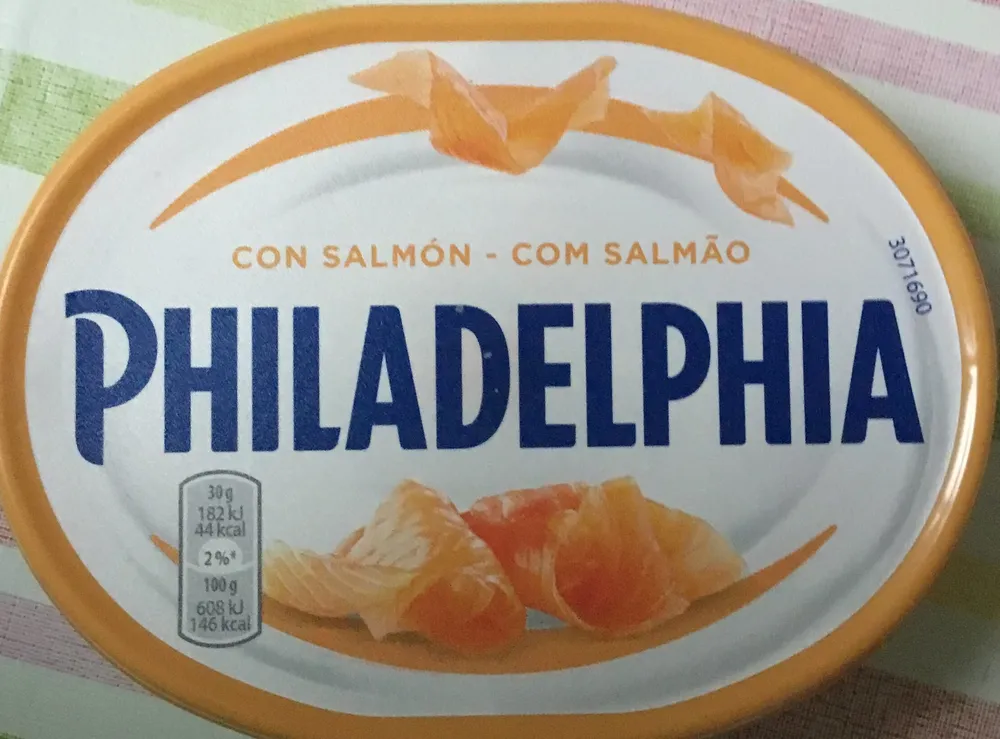Philadelphia con salmón