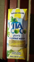 Vita coco, pure coconut water, lemonade