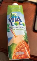 coconut water with pineapple