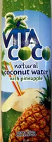 Natural Coconut Water with Pineapple
