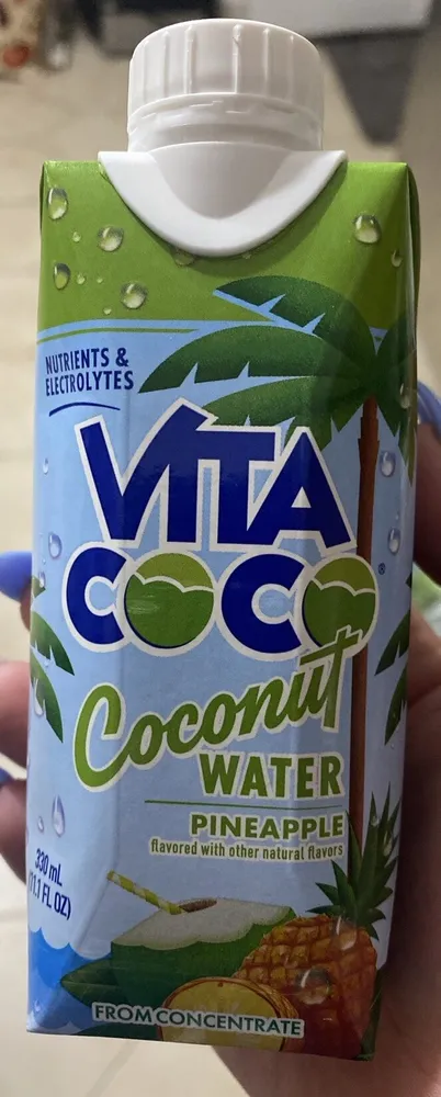 Coconut Water with Pineapple