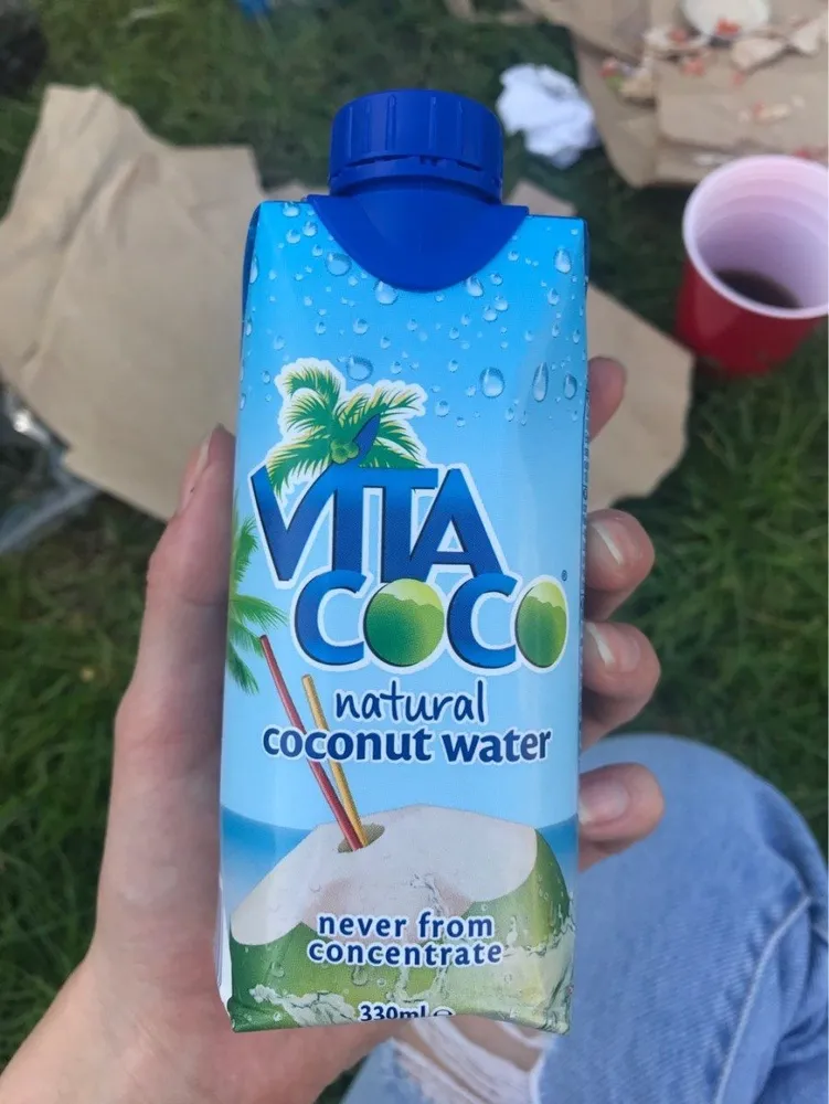 Natural coconut water