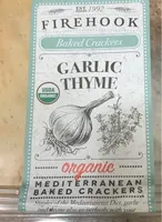 Garlic Thyme Organic Artisan Baked Crackers