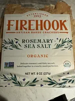 Rosemary Sea Salt Organic Artisan Baked Crackers