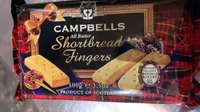 Shortbread fingers