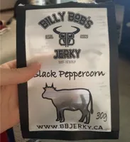 Billy Bobs Jerky Black peppercorn
