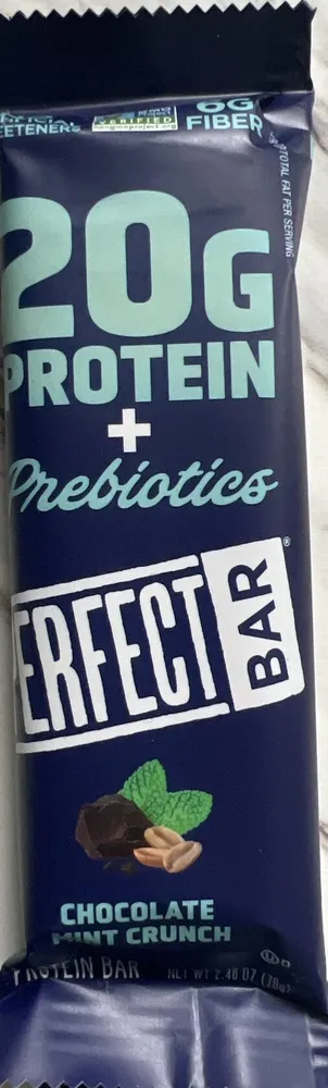 Perfect Bar Protein + Probiotics Chocolate Mint Crunch