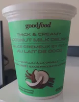Délice crémeux et riche au lait de coco