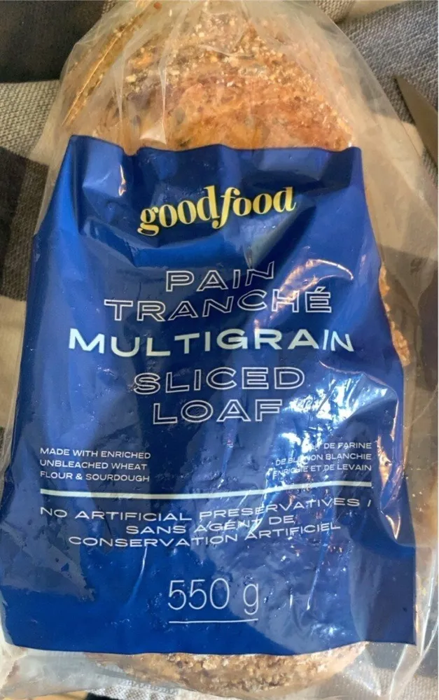 Pain tranché multigrain