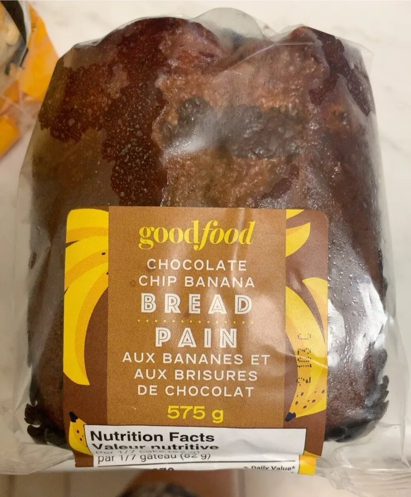 Chocolate chip banana bread