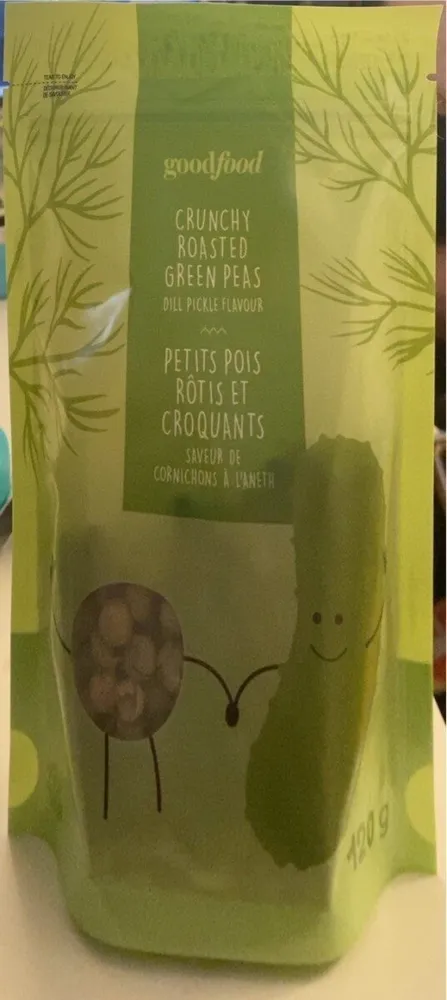 Crunchy Roasted Green Peas