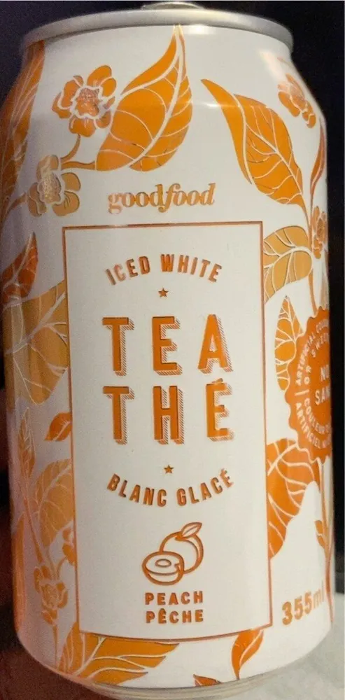 Iced white thea peach