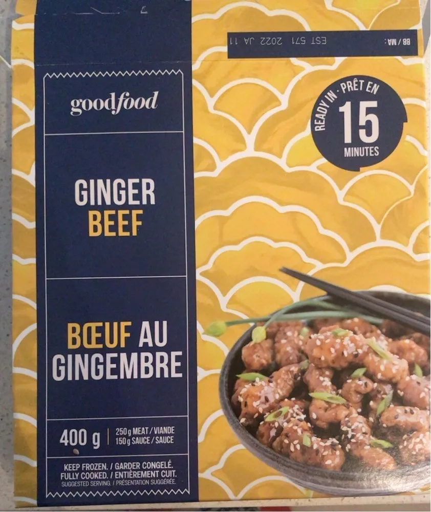 Boeuf au gingembre