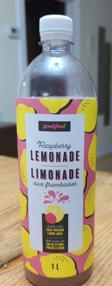 Limonade aux framboises