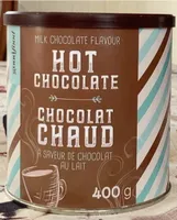Chocolat chaud à saveur de chocolat au lait
