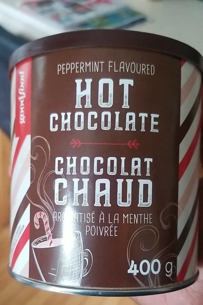 Hot Chocolate Peppermint Flavoured