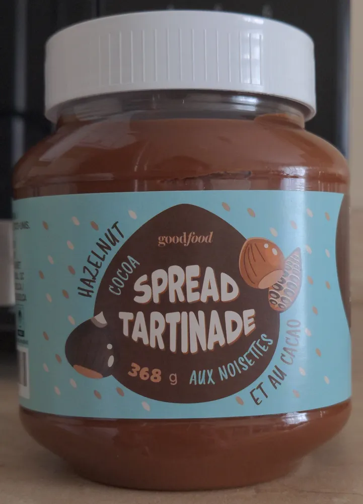 Tartinade aux noisettes