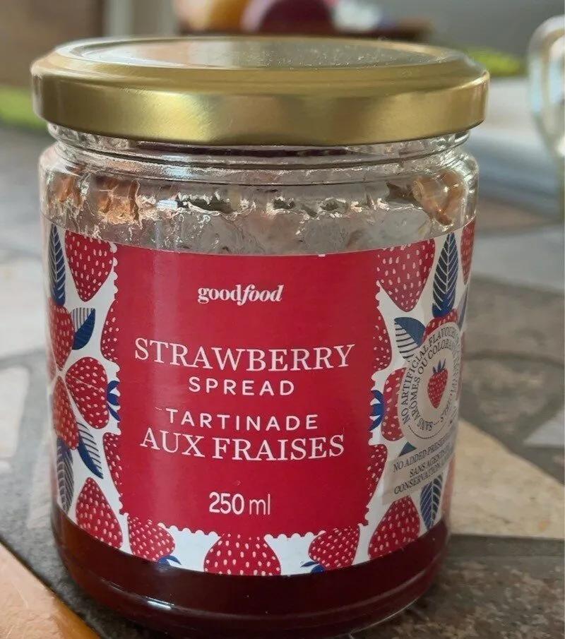 Tartinade aux fraises