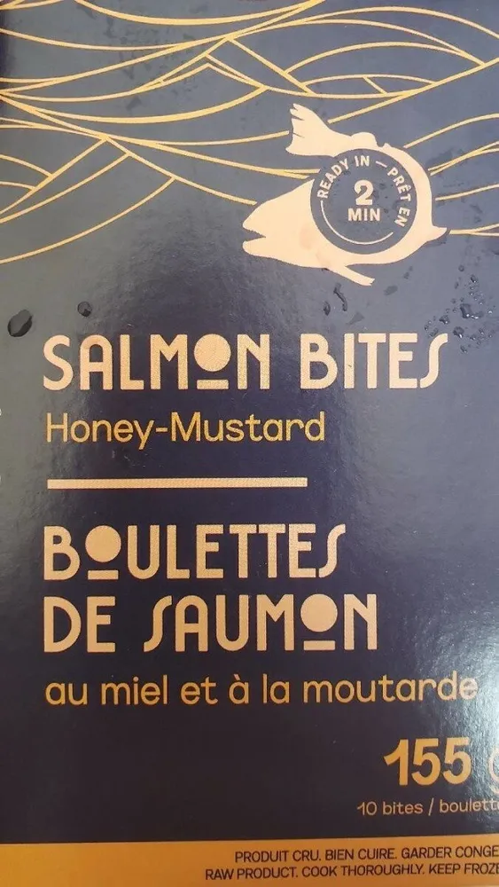 Honey Mustard Salmon Bites