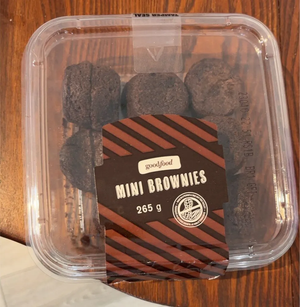 Mini brownies