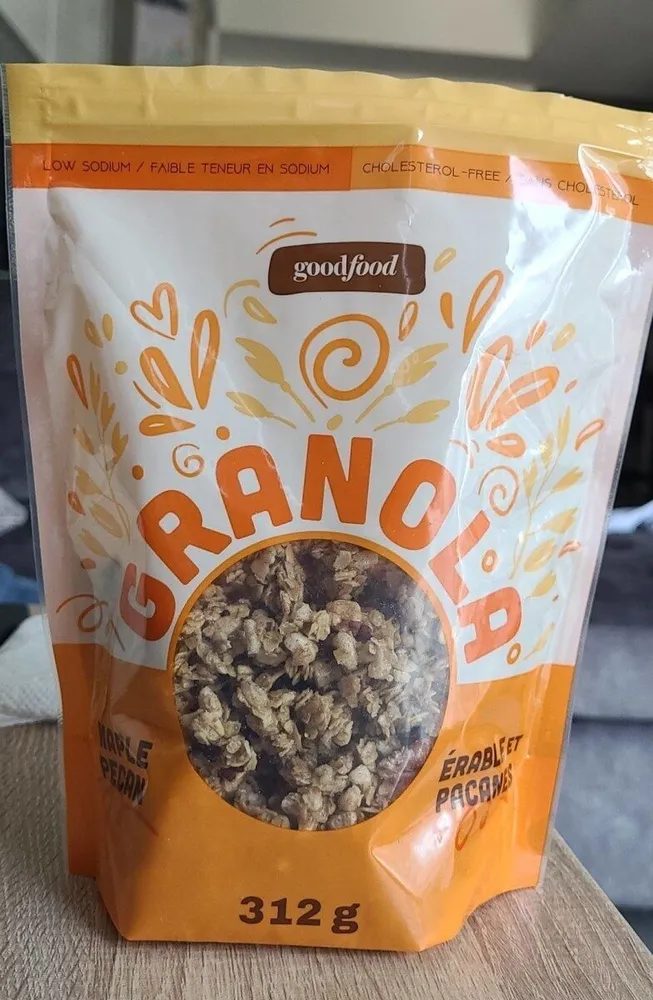 Maple pecan granola