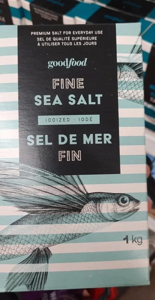 Fine sea salt