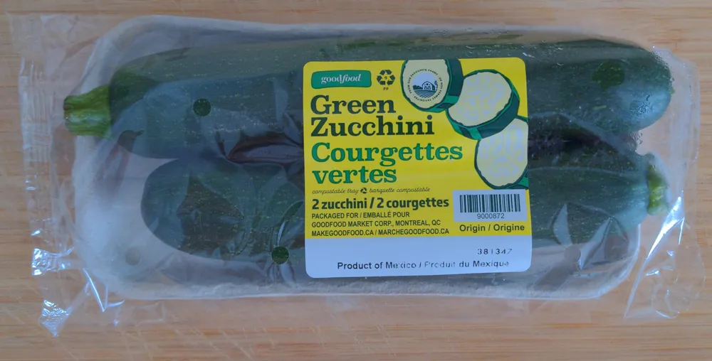 Courgettes vertes