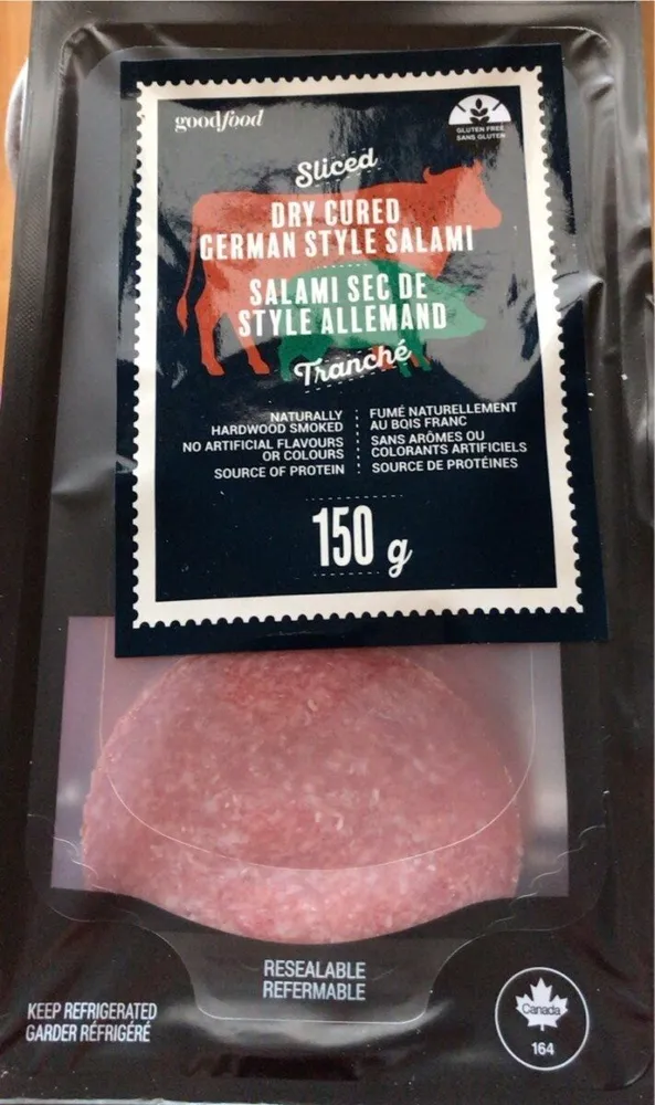Salami sec de style allemand