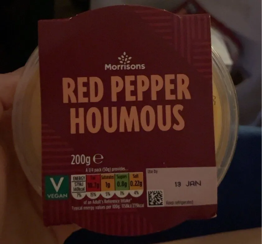 Red pepper houmous
