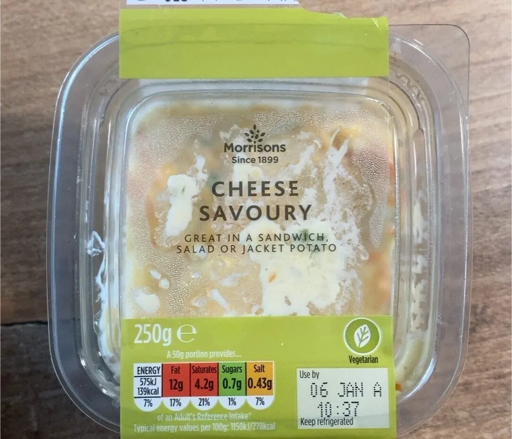 Cheese Savoury