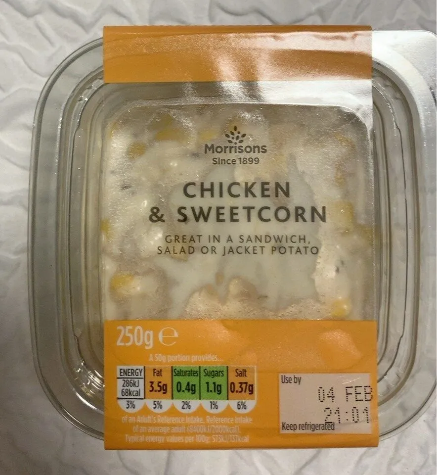 Chicken sweetcorn