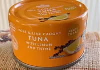Pole & line caught tuna with lemon and thyme