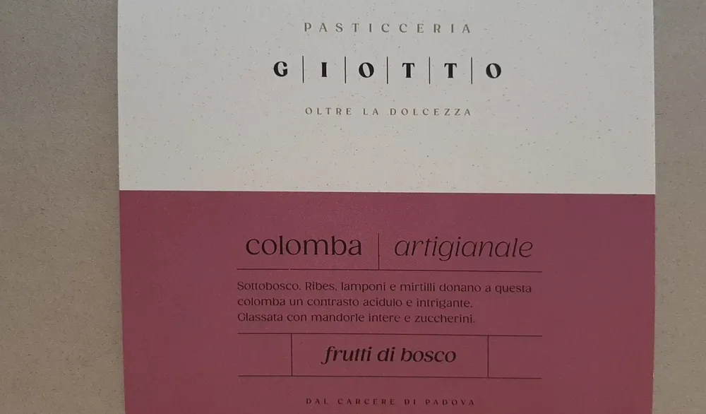Giotto Colomba artigianale
