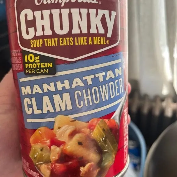 Manhattan clam chowder