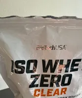 Iso whey zero clear peach ice tea