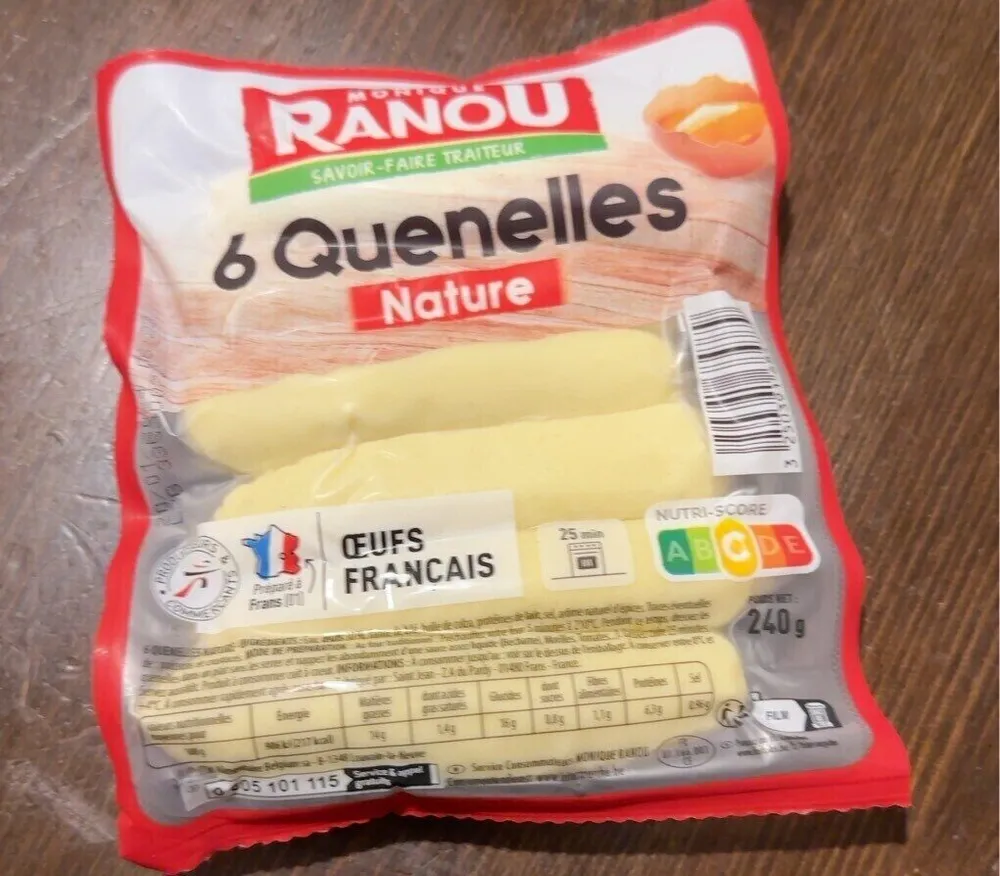 Quenelle nature