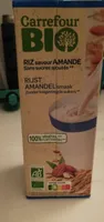 Lait végétal riz saveur amande