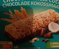 Chocolat saveur coco barre
